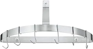 Cuisinart Chefs Classic Half-Circle Wall-Mount Pot Rack, Brushed Stainless