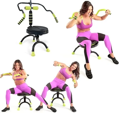 AB Doer 360 - Ab Fitness Machine System Provides An Abdonimal And Muscle Activating Workout with Aer