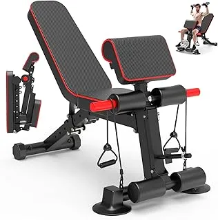 Adjustable Weight Bench - Utility workout Benches for Exercise