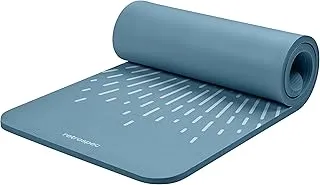 Retrospec Solana Yoga Mat 1 Thick w/Nylon Strap for Men & Women - Non Slip Exercise Mat for Home Yoga