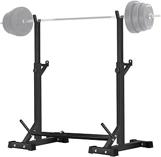 CANPA Adjustable Squat Rack Stand Multi-Function Barbell Rack Weight Lifting Gym Dumbbell Racks Home