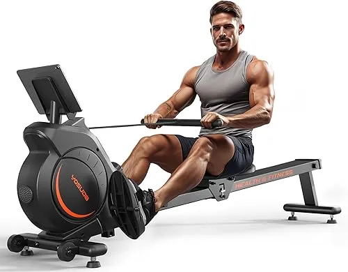 YOSUDA Magnetic/Water Rowing Machine for Home - Rower Machine Use with Bluetooth