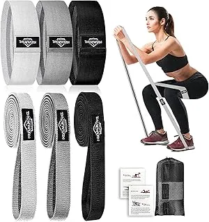 Fabric Resistance Bands for Working Out
