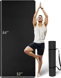 Extra Long & Wide Thick Yoga Mat for Tall Men & Women