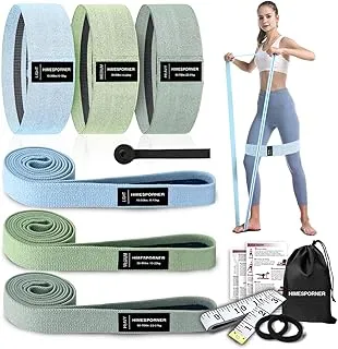 9 PCS Fabric Resistance Bands Set for Working Out