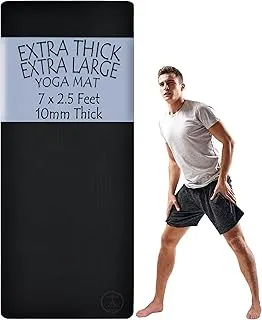 Tatago Extra Thick Yoga Mat Wide & XL-Our 10mm Extra Large Yoga Mat Thick Extra Wide And Long For To