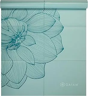Gaiam Yoga Mat - Folding Travel Fitness & Exercise Mat - Foldable Yoga Mat for All Types of Yoga
