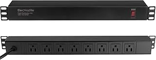 8 Outlet Rack Mount PDU Power Strip