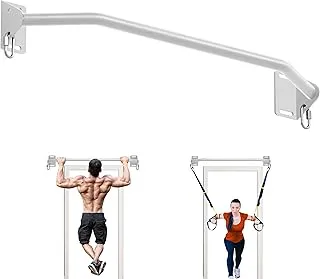 Pull Up Bar Wall Mounted-Heavy Duty Joist Mounted Pull Up Bar-Premium Strength Training Pull-Up Bars-Fast and Easy Installation for Home and Garage Use