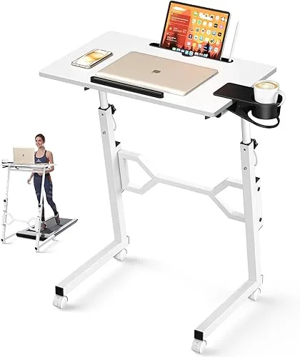 Small Standing Desk with Wheels