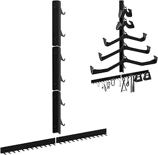 Lat Pull Down Bar Storage Rack Wall Mount