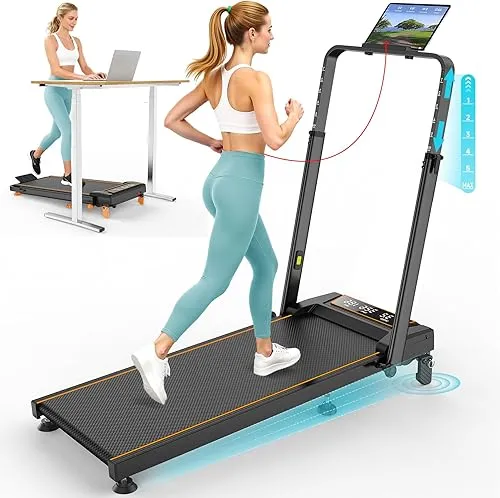 Walking Pad with 12% Incline/Adjustable Height