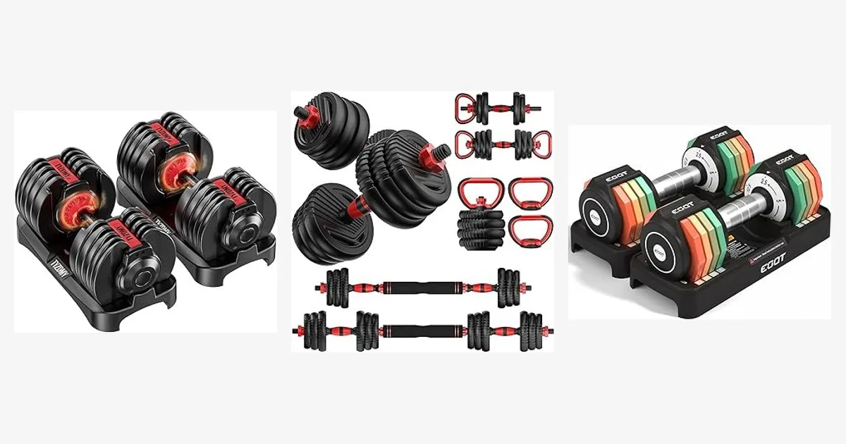 The Best Adjustable Dumbbell Set for Beginners: Top 5 Reviewed by a CPT