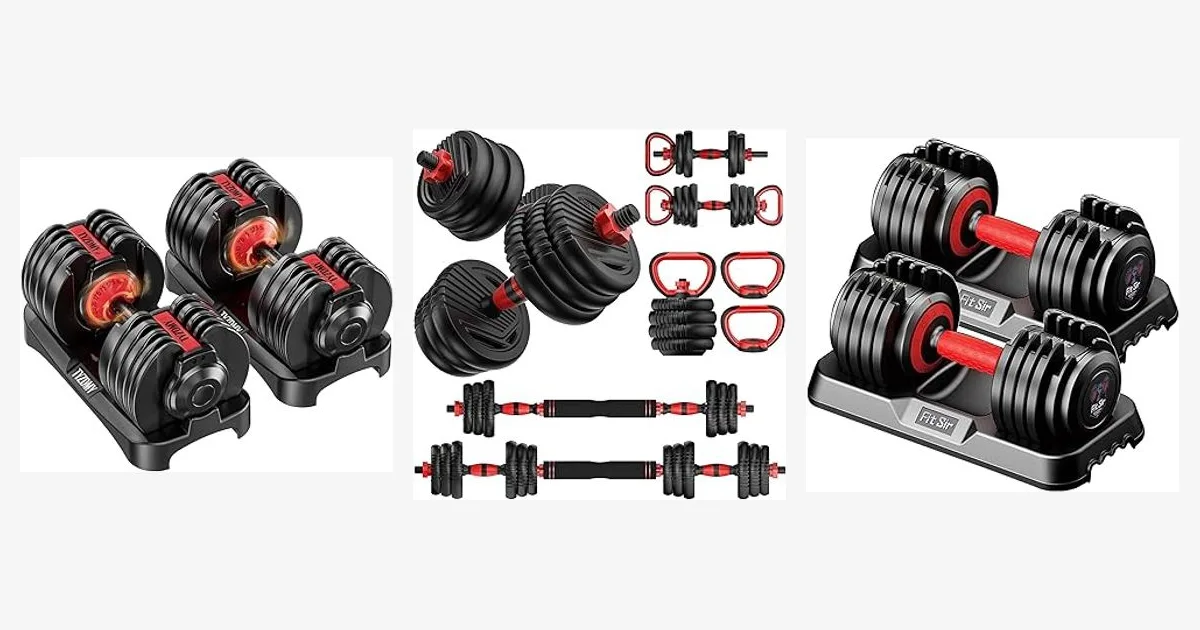The Best Adjustable Dumbbell Set for Heavy Users