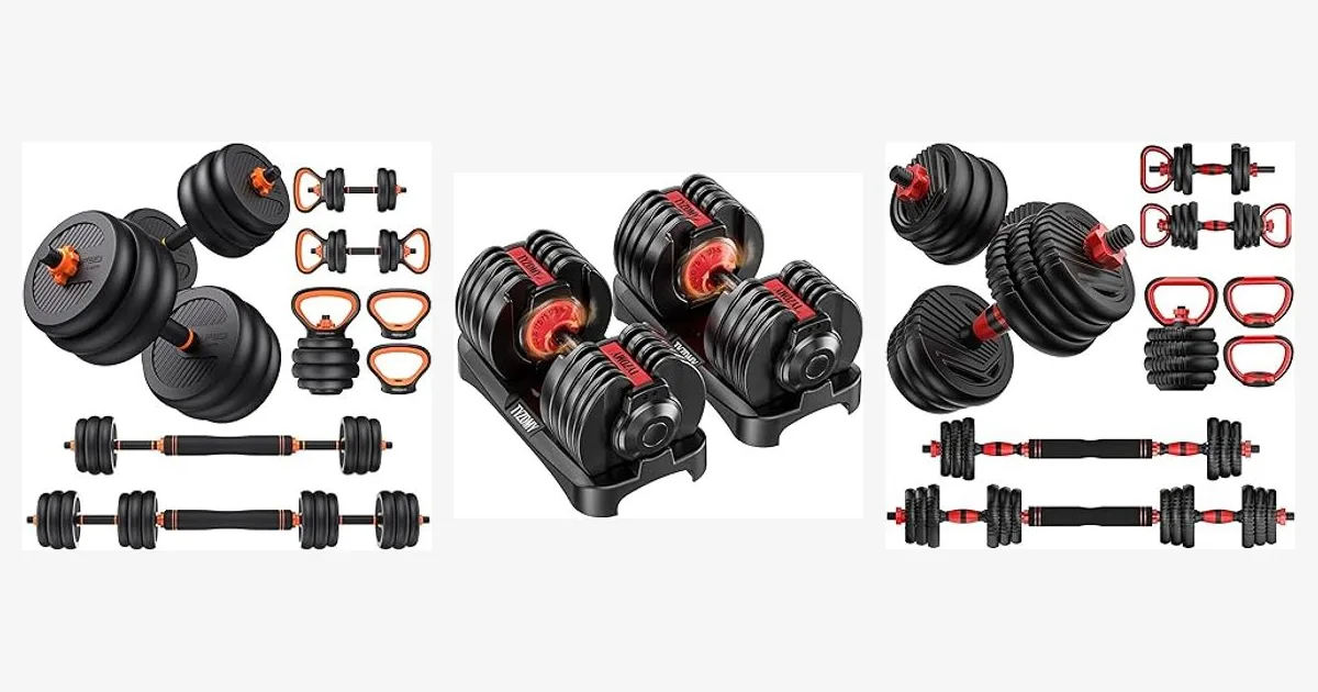 The Best Adjustable Dumbbell Set for Home Gyms in 2026