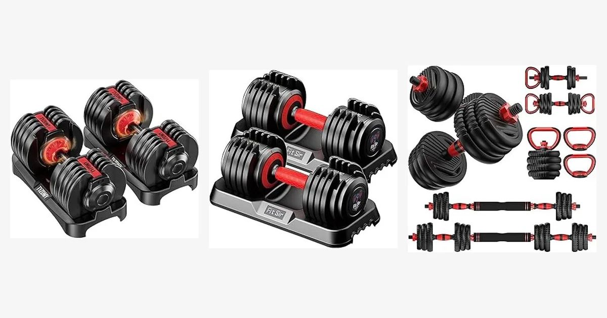 The Best Adjustable Dumbbells for Heavy Users