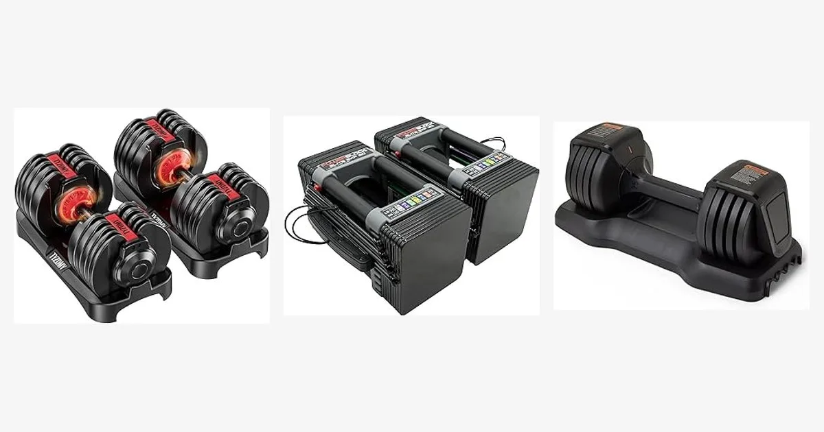 The Best Adjustable Dumbbells for Seniors: Top 5 Reviewed