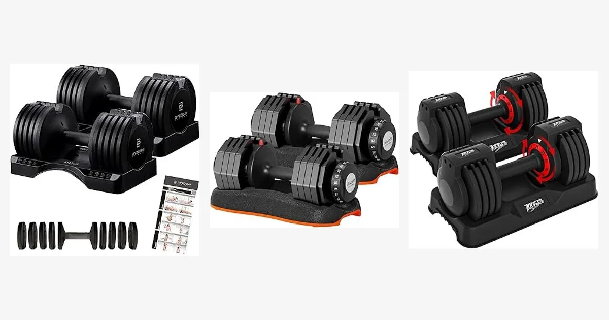 The Best Adjustable Dumbbells for Small Spaces: Tested by a CPT