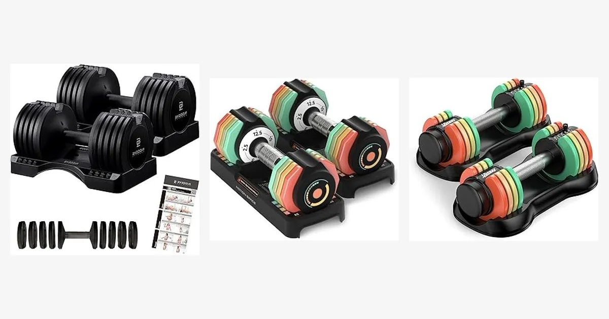 The Best Adjustable Dumbbells for Women: A CPT's Top 5 Picks