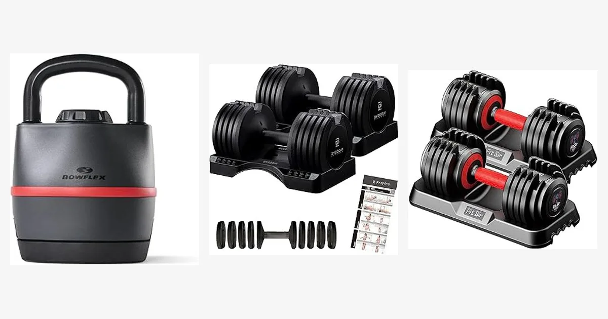 The Best Bowflex Adjustable Dumbbells for Under $200